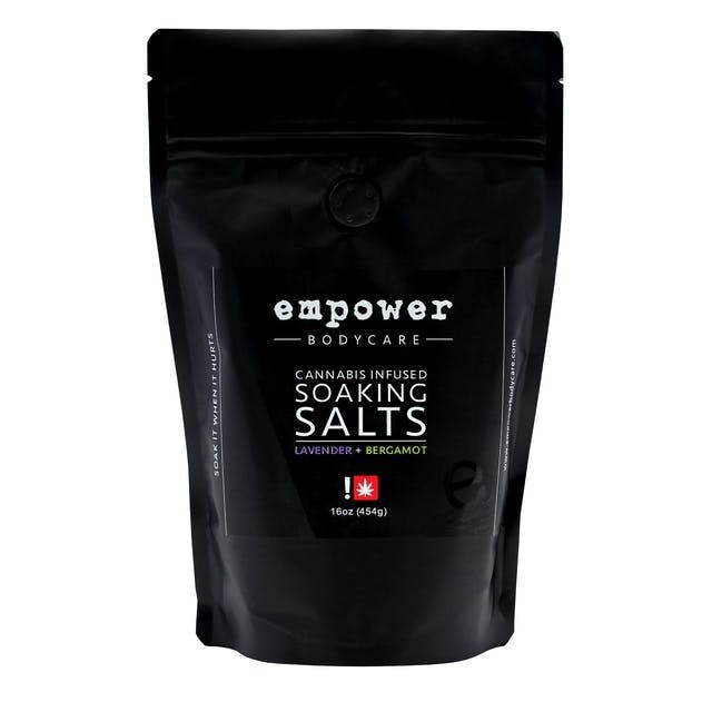 Cannabis Infused Soaking Salts (16 oz)